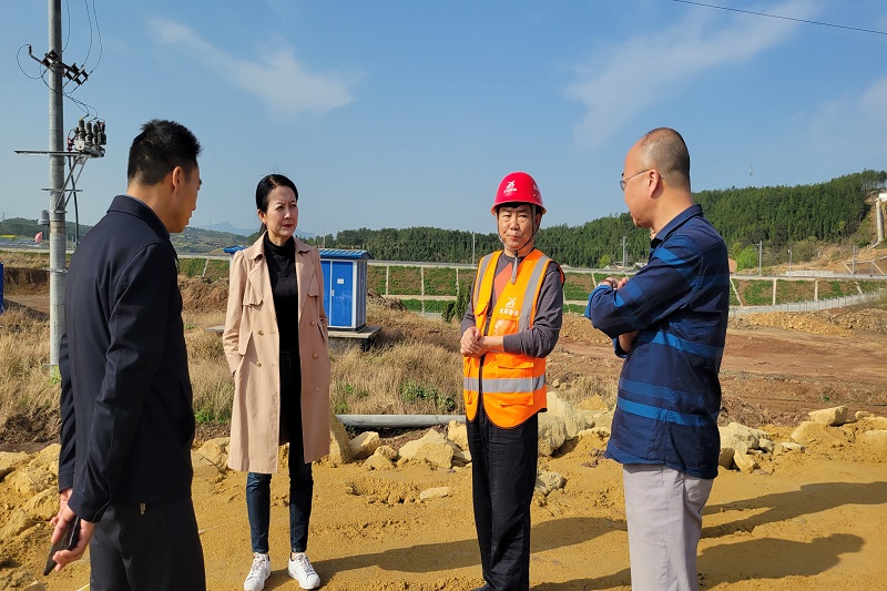 羅捷到廣元·川陜甘高鐵快運物流基地調研項目建設工作